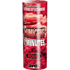 33045 - POTS FUMIGÈNE 2MN ROUGE