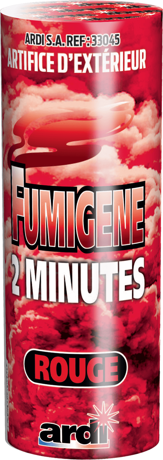 POTS FUMIGÈNE 2MN ROUGE