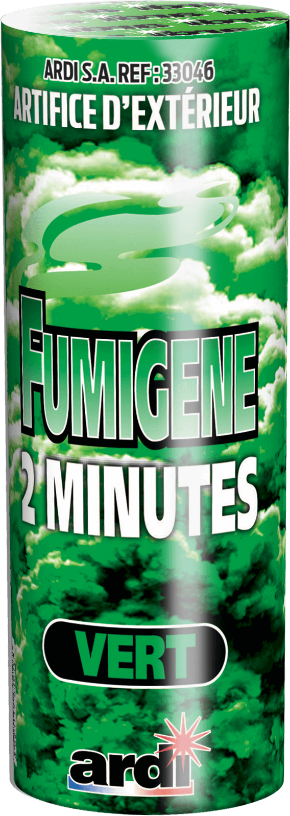 POTS FUMIGÈNE 2MN VERT