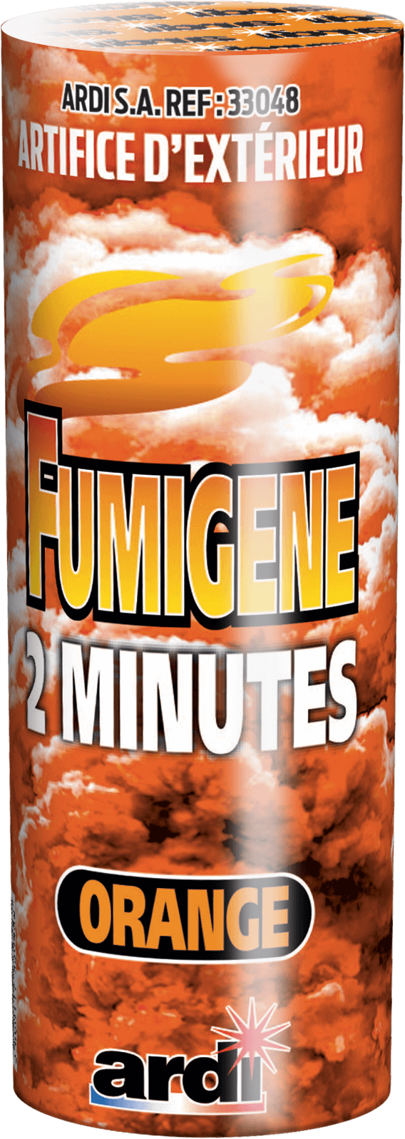 POTS FUMIGÈNE 2MN ORANGE