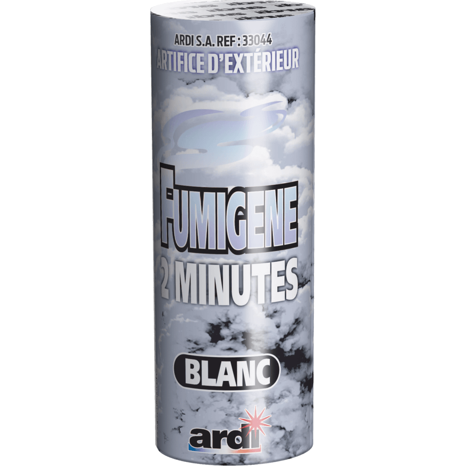 33044 - POTS FUMIGÈNE 2MN BLANC