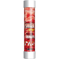 33038 - TUBE FUMIGÈNE À FROTTOIR 1MN ROUGE