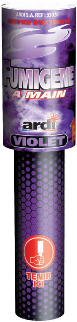 FUMIGÈNE À MAIN VIOLET 45sec