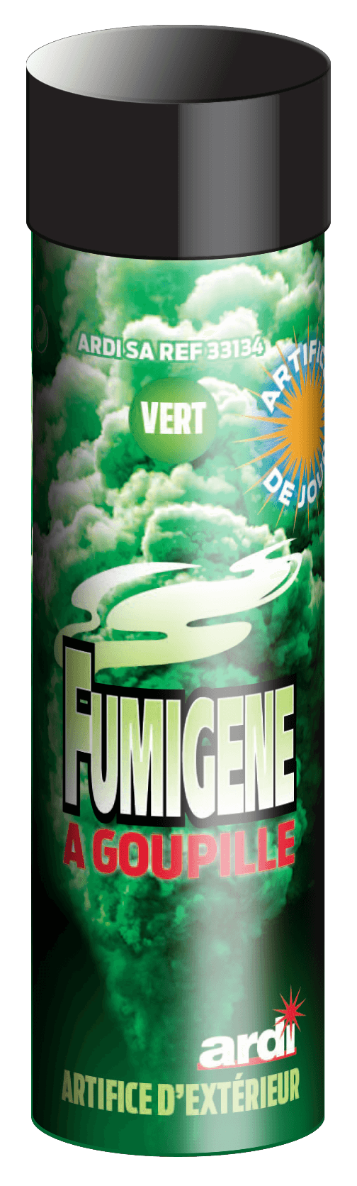 FUMIGÈNE À GOUPILLE 1 MN VERT
