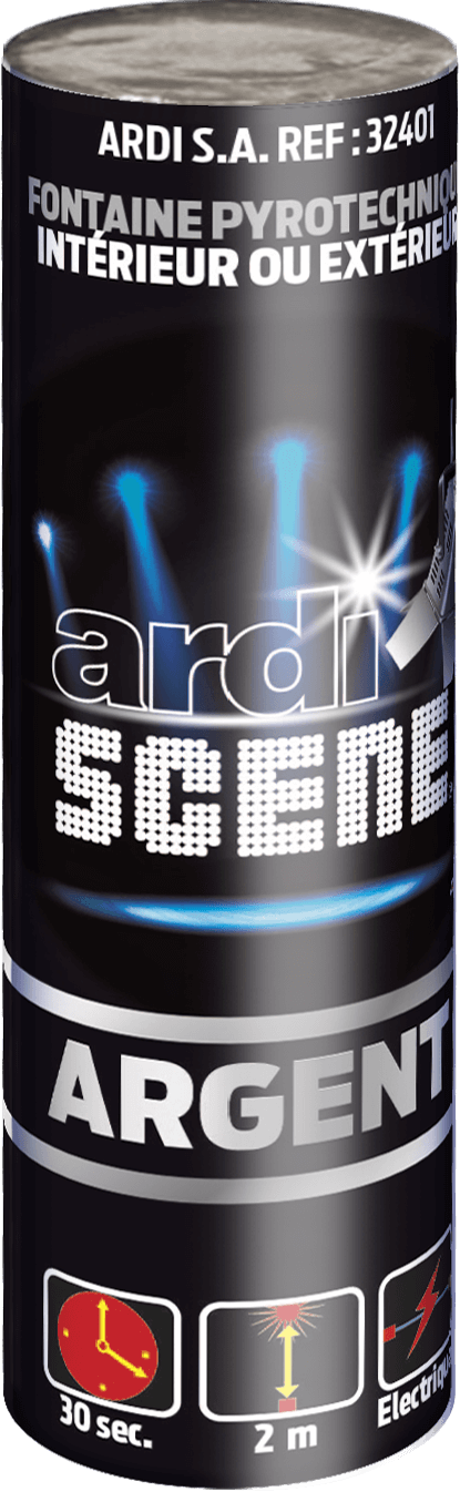 JET DE SCÈNE 2M 30S ARGENT