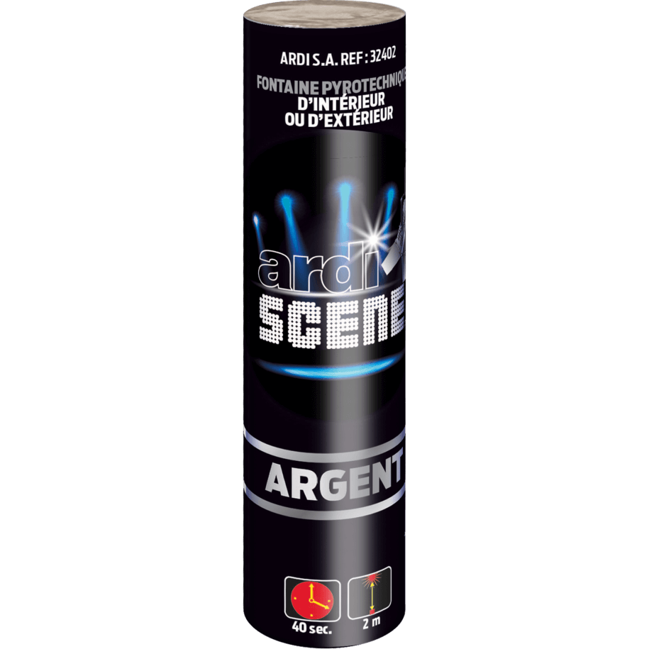 32402 - JET DE SCÈNE 2M 40S ARGENT