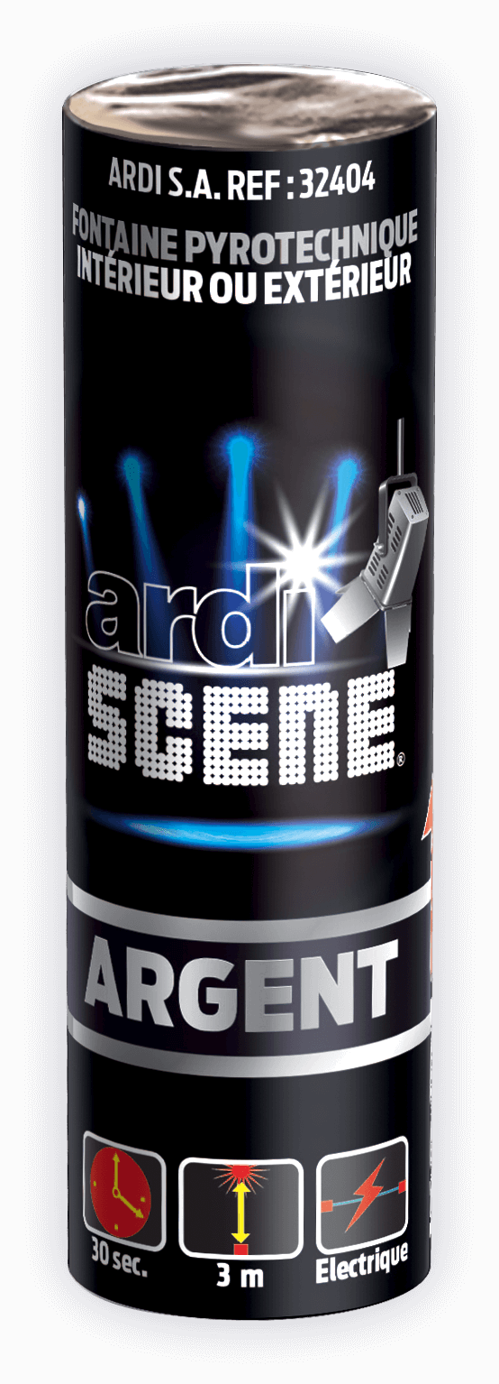 JET DE SCÈNE 3M 30S ARGENT