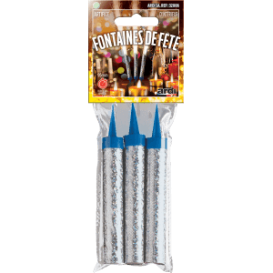 32006 - SACHET DE 3 FONTAINES DE FÊTE 95MM