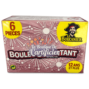 11001X - 6 OEUFS DE BOULET CREPITANT