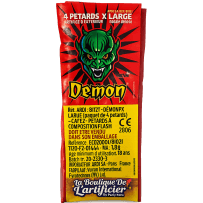 81121 - 4 DÉMON X-LARGE