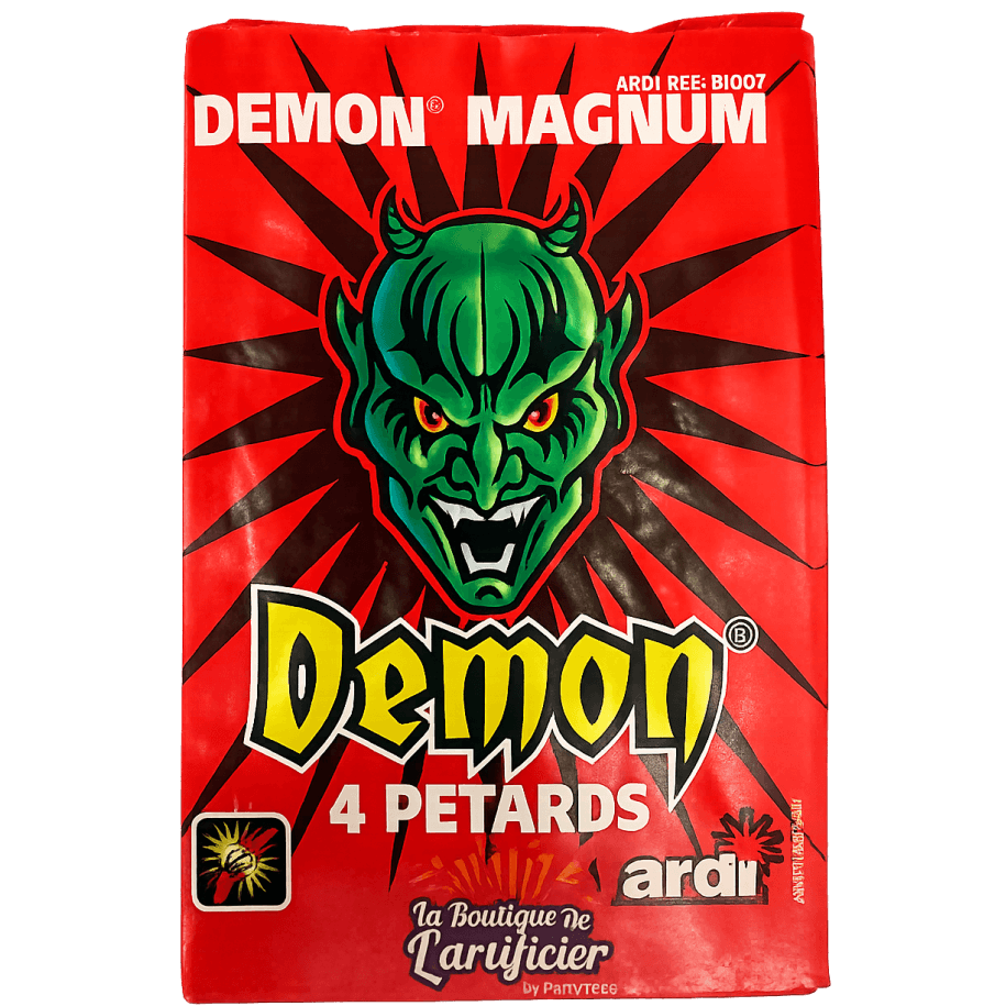 81007 - 4 PETARDS MAGNUM DEMON BISON 3