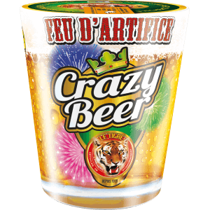 P151779 - CRAZY BEER – Artifice Original en Forme de Pinte Multicolore F2