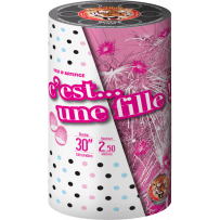 P167305 - Baby Shower Rose – Fontaine de Révélation Sexe Bébé Fille F2