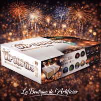 P154137 - Feu d’artifice automatique Soirée VIP 396 tirs – 180 sec – Batterie spectacle XXL F2